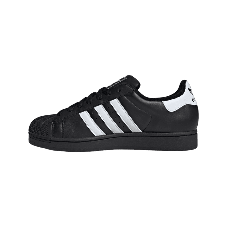 adidas Superstar II Black White Angle 4