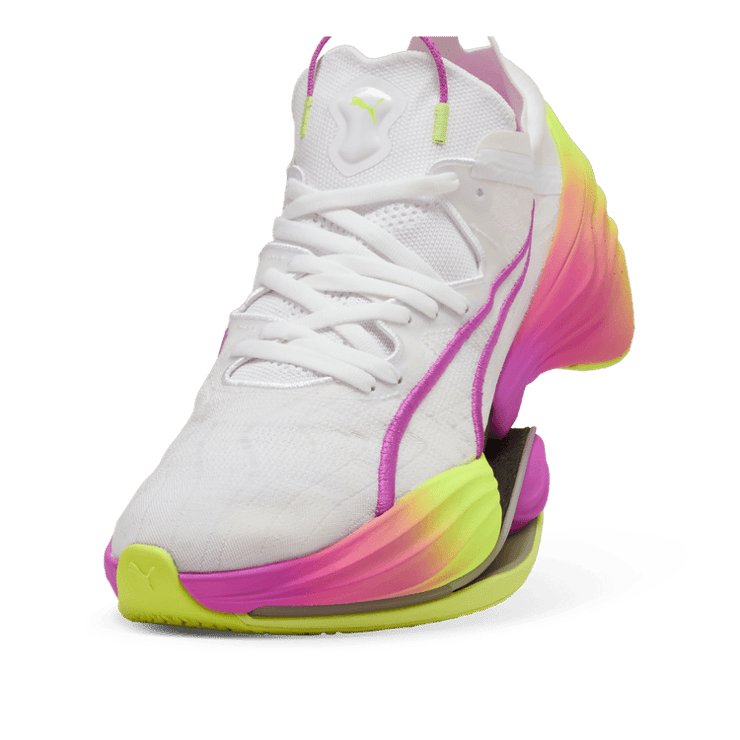 Puma Fast-RB Nitro Elite LD Yellow Alert Pure Magenta Angle 2