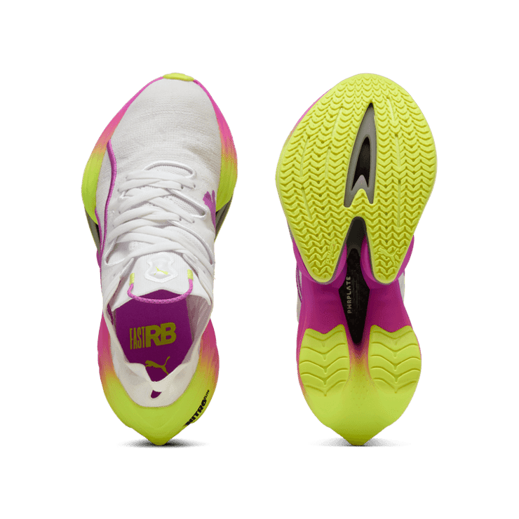 Puma Fast-RB Nitro Elite LD Yellow Alert Pure Magenta (W) Angle 0