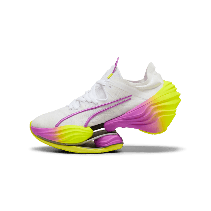 Puma Fast-RB Nitro Elite LD Yellow Alert Pure Magenta (W) Angle 1