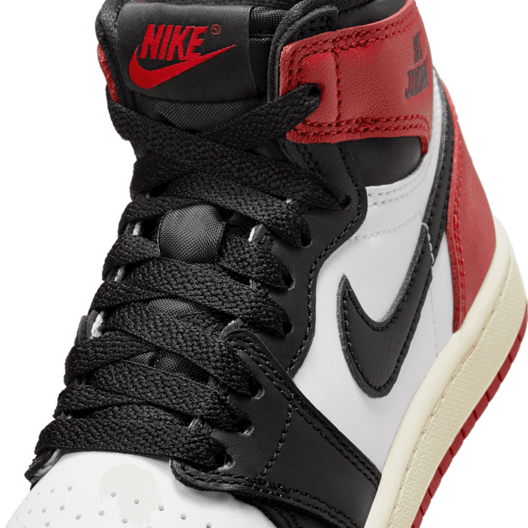 Air Jordan 1 Retro High OG Black Toe Reimagined (PS) Angle 4