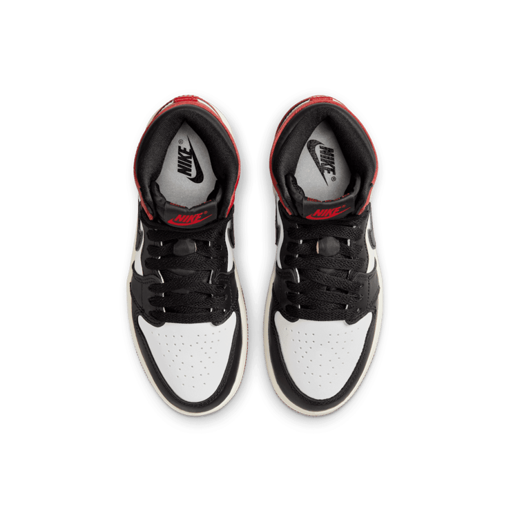 Air Jordan 1 Retro High OG Black Toe Reimagined (PS) Angle 1