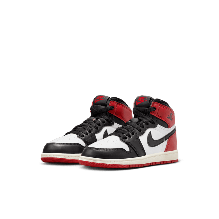 Air Jordan 1 Retro High OG Black Toe Reimagined (PS) Angle 2