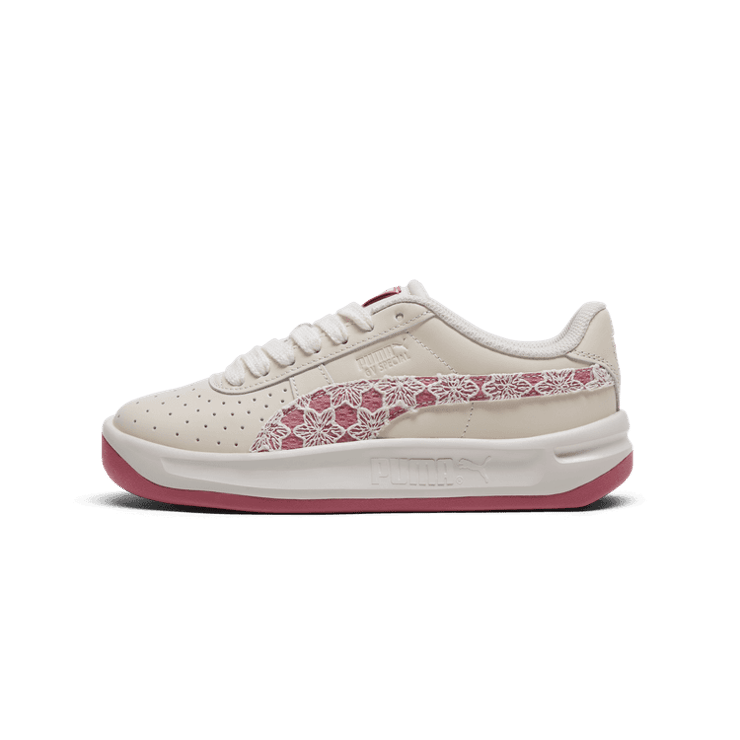 PUMA GV Special Bloom Sneakers in White Angle 1