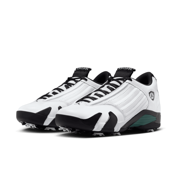 Air Jordan 14 Golf Oxidized Green Angle 2