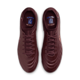Nike Tiempo Legend 10 Elite Luxe FG Montebelluna Leather Port Wine Angle 1