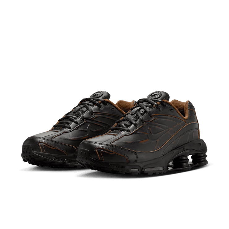 Nike Shox Ride 2 Black Light British Tan Angle 2