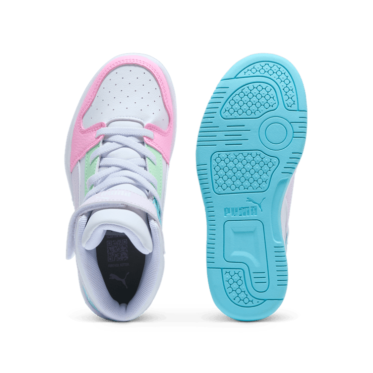 PUMA Rebound Layup RCL Sneakers in White (PS) Angle 0