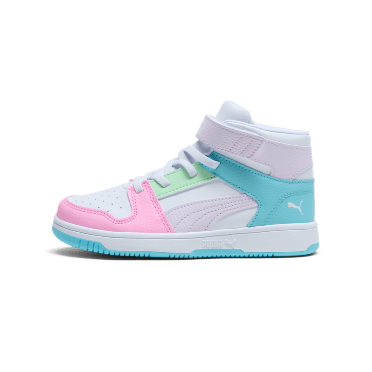 PUMA Rebound Layup RCL Sneakers in White (PS) Angle 1