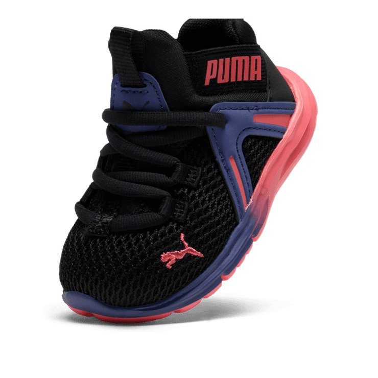 PUMA Enzo 2 Sunset s' Sneakers in Black (TD) Angle 2