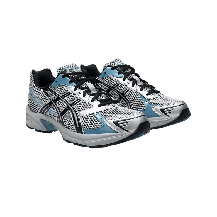 Asics Gel-1130 Black Blue Silver Angle 0