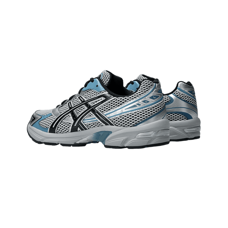 Asics Gel-1130 Black Blue Silver Angle 1