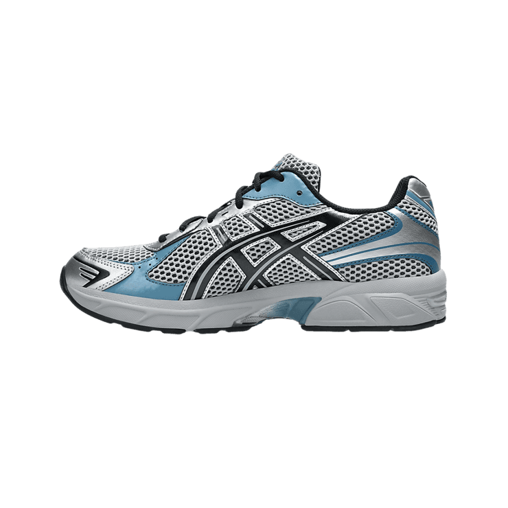 Asics Gel-1130 Black Blue Silver Angle 2