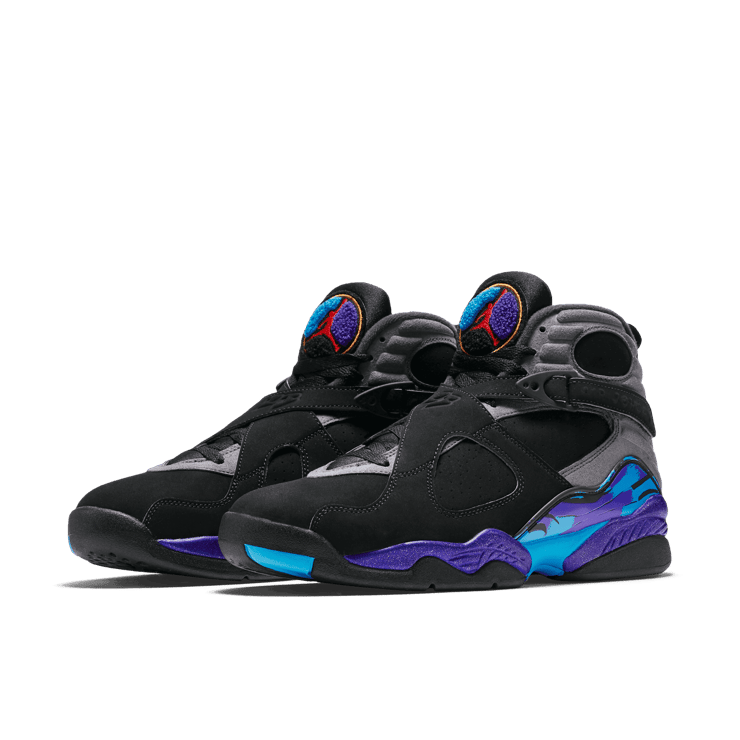Jordan 8 Retro Aqua (2015) Angle 2