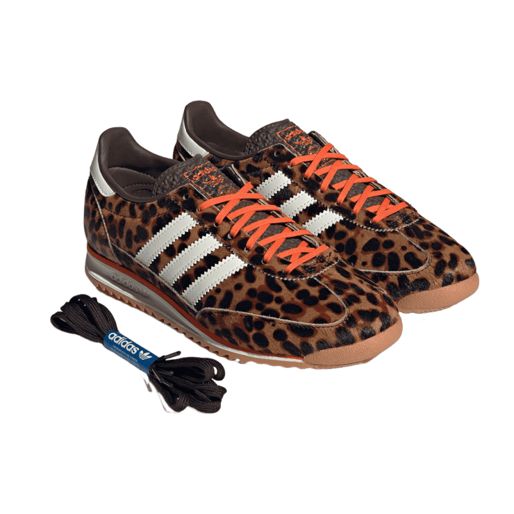 adidas SL 72 OG Leopard Print (W) Angle 6