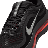 Nike Air Pegasus Premium Black Metallic Silver Angle 4