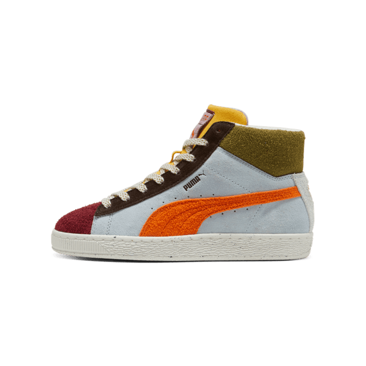 Puma lemlem x Suede Mid 'Icy Blue Cayenne Pepper' (W) Angle 1