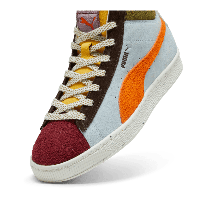Puma lemlem x Suede Mid 'Icy Blue Cayenne Pepper' (W) Angle 2