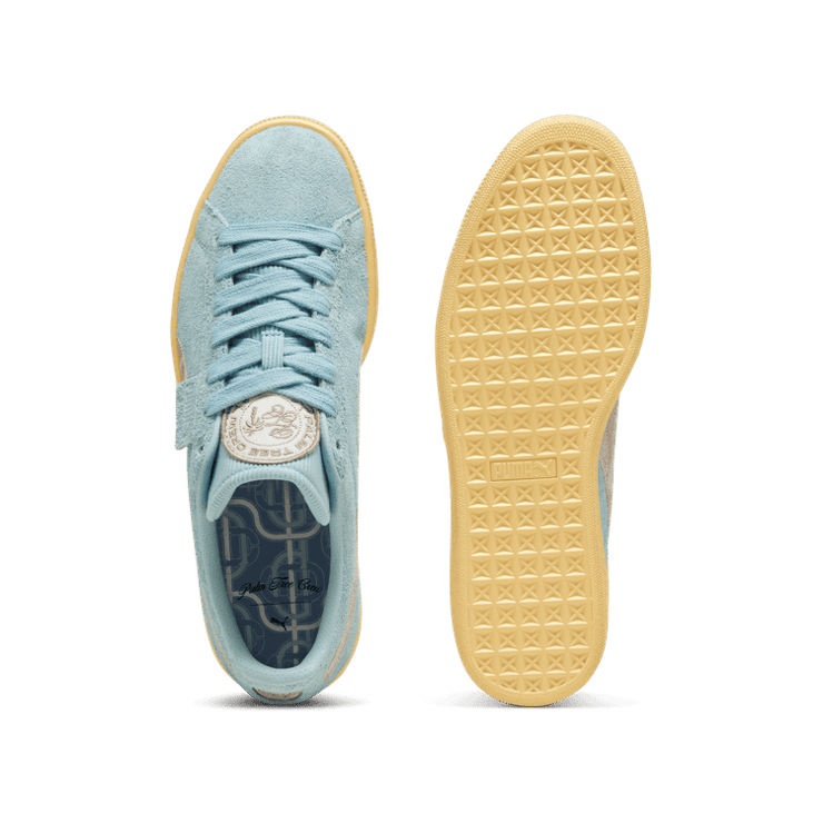 Puma Palm Tree Crew x Suede B 'Turquoise Surf' Angle 0