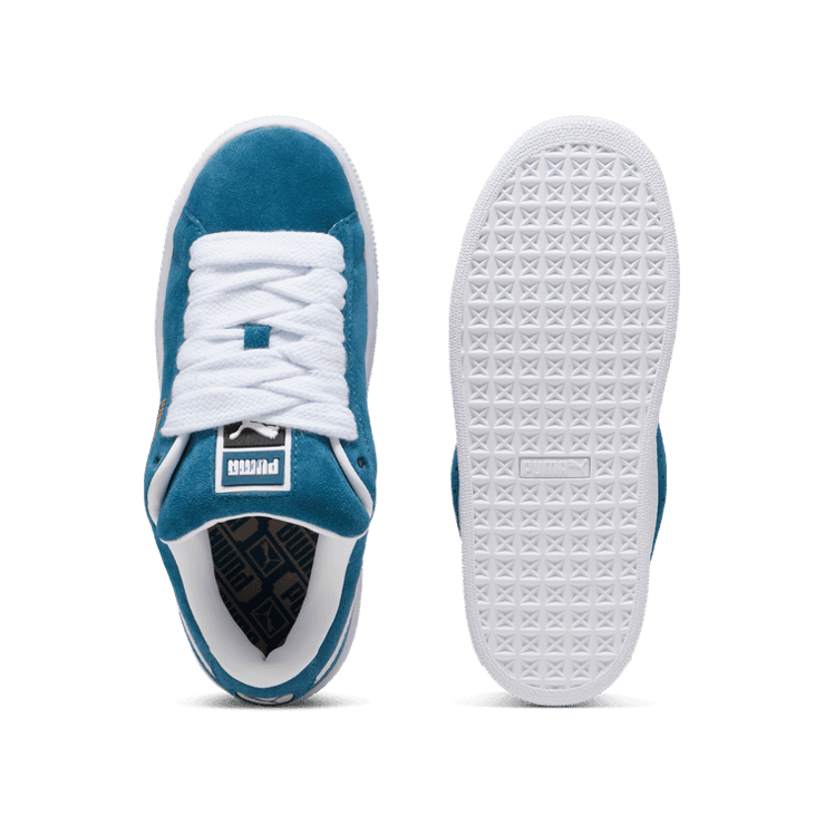 Puma Suede XL Big Kid 'Ocean Tropic Warm White' Angle 0