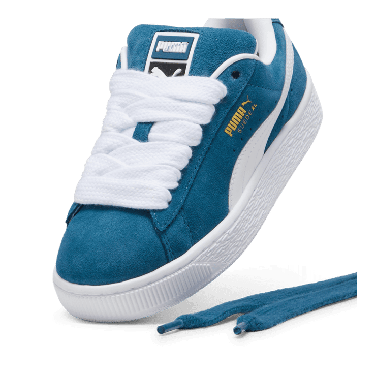 Puma Suede XL Big Kid 'Ocean Tropic Warm White' Angle 2
