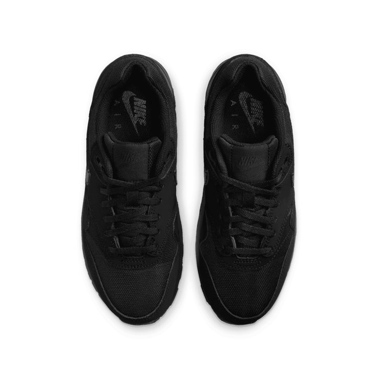 Nike Air Max 1 'Triple Black' (GS) Angle 1