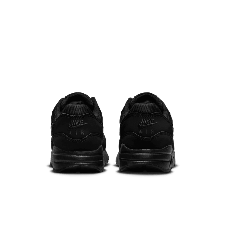 Nike Air Max 1 'Triple Black' (GS) Angle 3