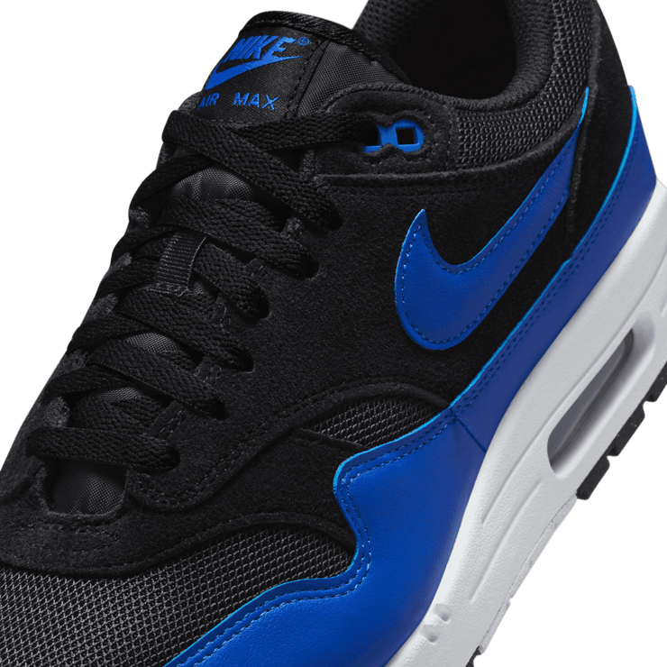 Nike Air Max 1 Essential 'Black Hyper Royal' Angle 4
