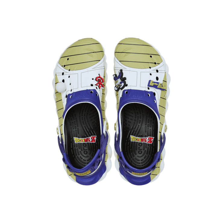Crocs Echo Clog Dragon Ball Z Vegeta Angle 1