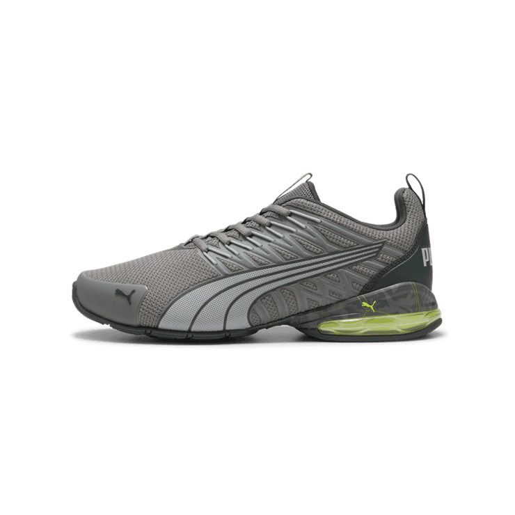 PUMA Voltaic Evo Hit The Wall in Grey Angle 1