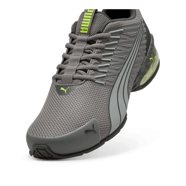 PUMA Voltaic Evo Hit The Wall in Grey Angle 2