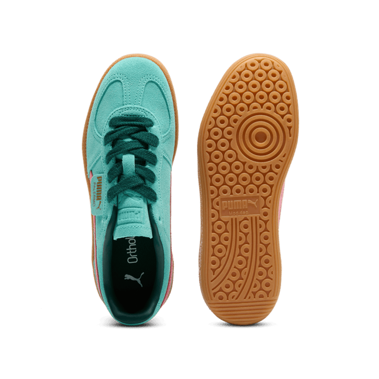 PUMA Palermo Sneakers in Green Angle 0