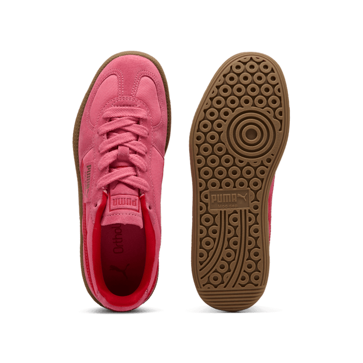 PUMA Palermo Love Sneakers in Pink (GS) Angle 0