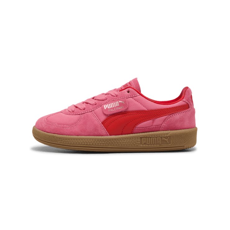 PUMA Palermo Love Sneakers in Pink (GS) Angle 1