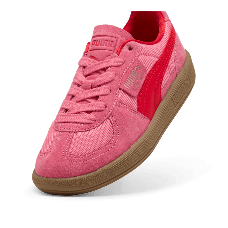 PUMA Palermo Love Sneakers in Pink (GS) Angle 2
