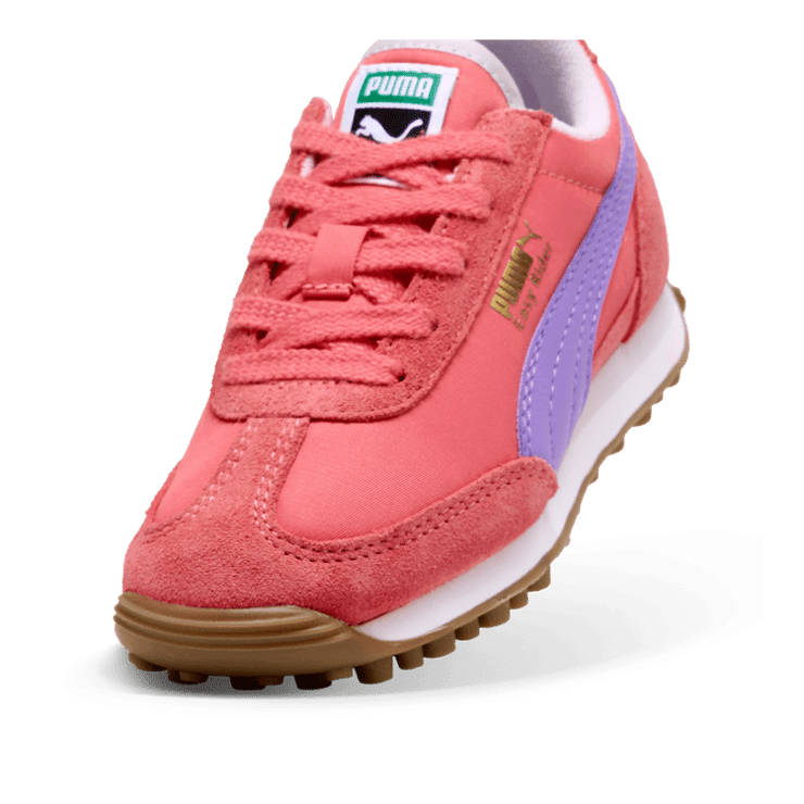 PUMA Easy Rider Sneakers in Red (PS) Angle 2