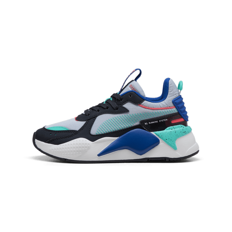 PUMA RS-X Parachute Landing Sneakers in Blue (GS) Angle 1