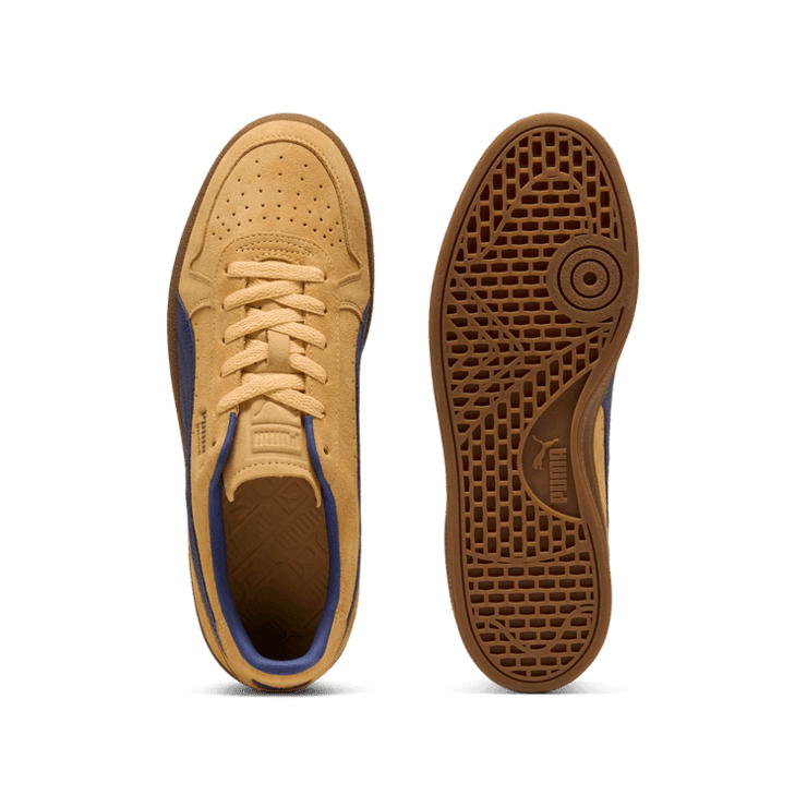 PUMA Indoor Soft Sneakers in Orange Angle 0