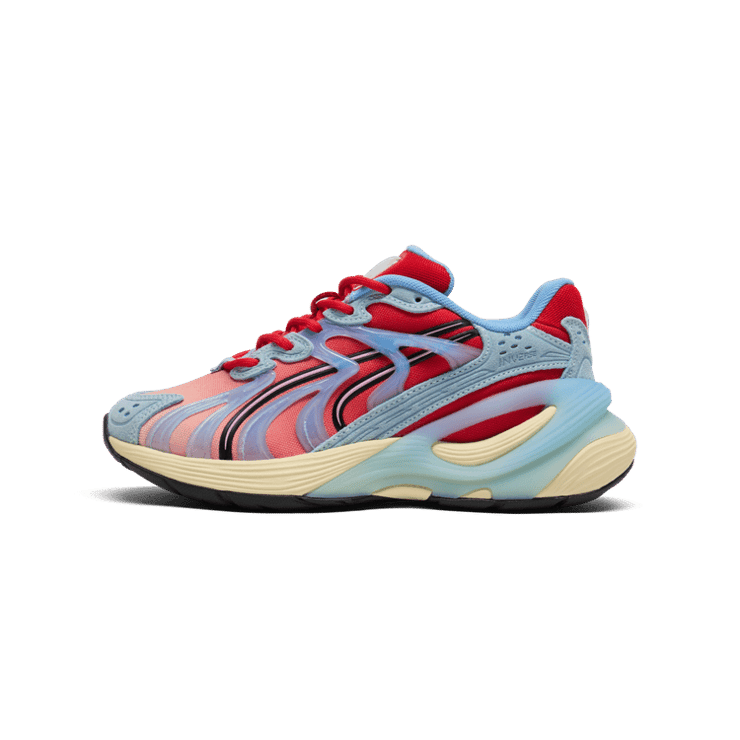 PUMA Inverse Unfiltered Sneakers in Yellow (GS) Angle 1
