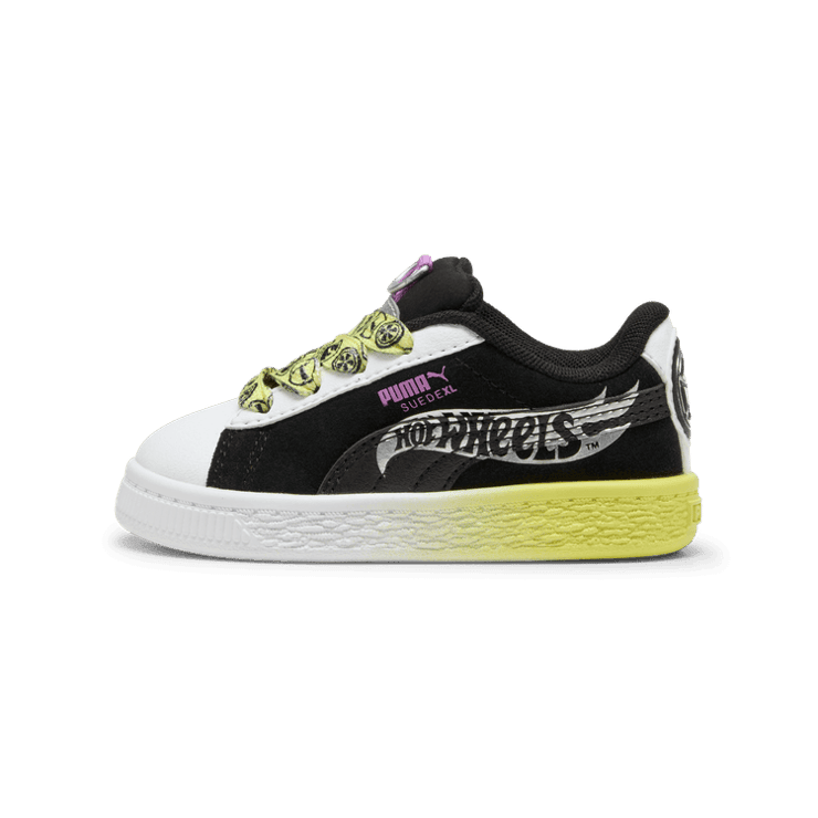 PUMA x HOT WHEELS⢠Suede XL s' Sneakers in Black (TD) Angle 1