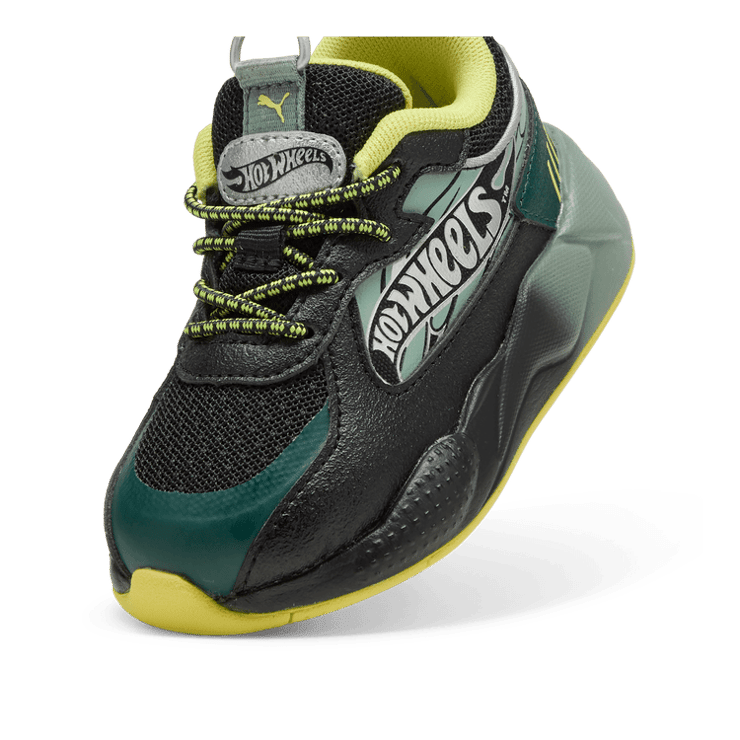 PUMA x HOT WHEELSâ¢ RS-X s' Sneakers in Black (TD) Angle 2