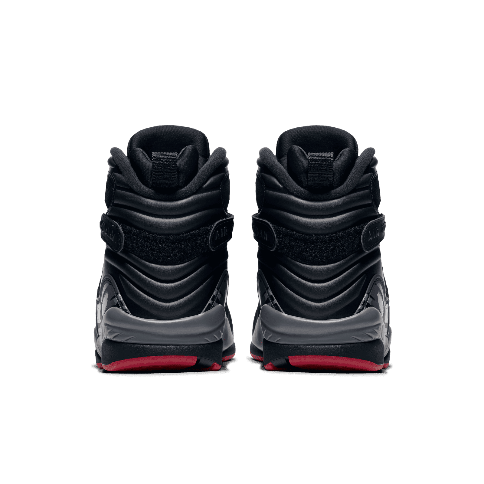 jordan 8 black gym red