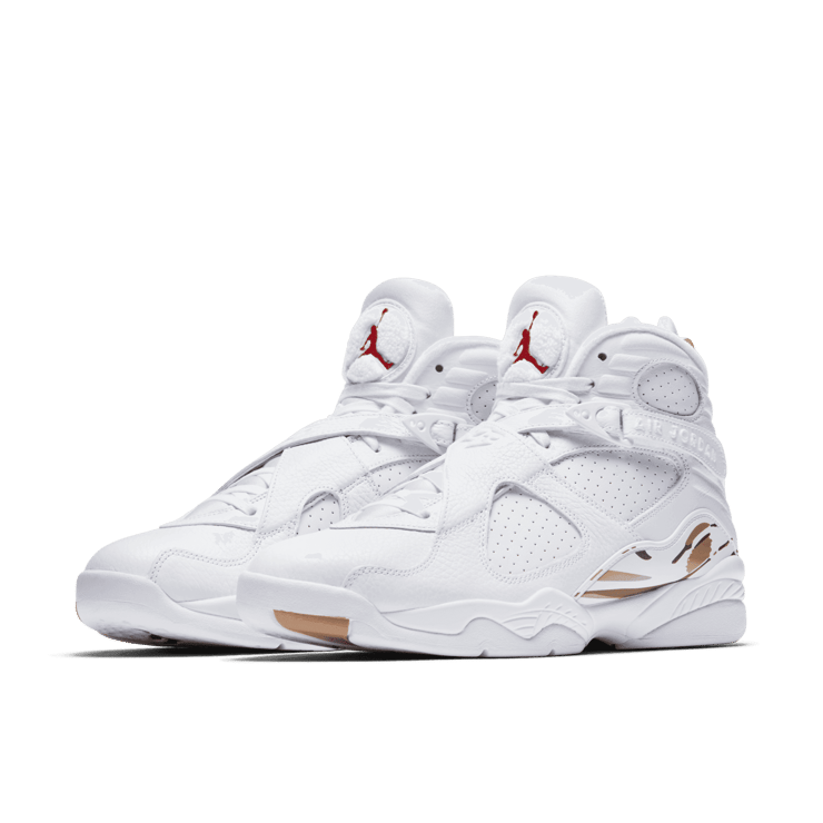 Jordan 8 Retro OVO White Angle 2