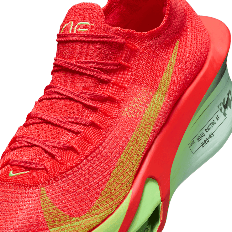 Nike Air Zoom Alphafly Next% 3 Bright Crimson Lime Blast Angle 4