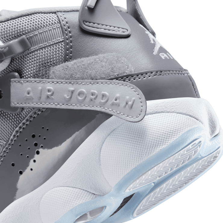 Jordan 6 Rings in Grey | 323419-015 (GS) Angle 5