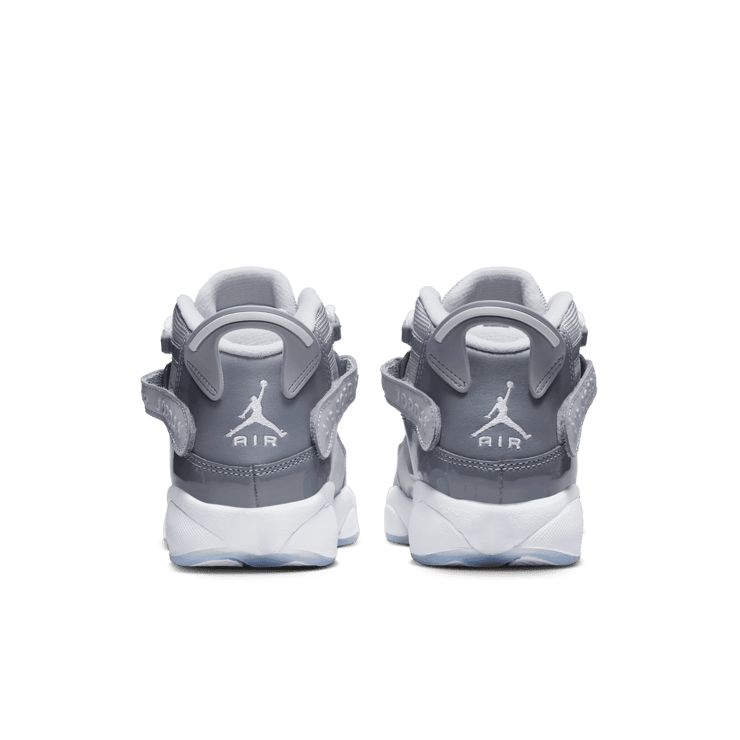 Jordan 6 Rings in Grey | 323419-015 (GS) Angle 3