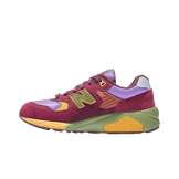 New Balance MT580 Stray Rats Burgundy Olive Angle 0