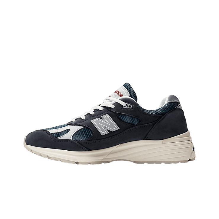 New Balance 991v2 Made in UK Vintage Navy Angle 0