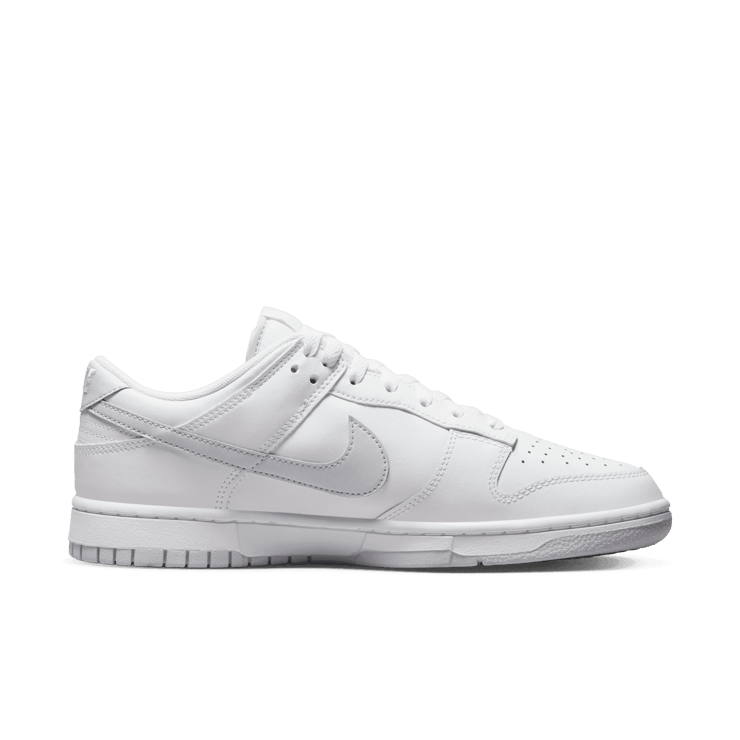 Nike Dunk Low White Pure Platinum Angle 1