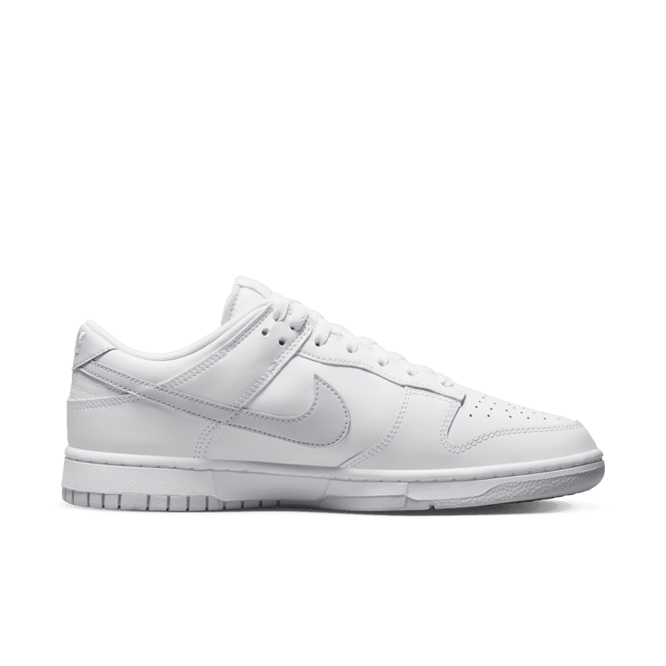 It Doesn t Get Any Cleaner Than The Nike Dunk Low White Pure Platinum